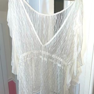 Free people lace top!
